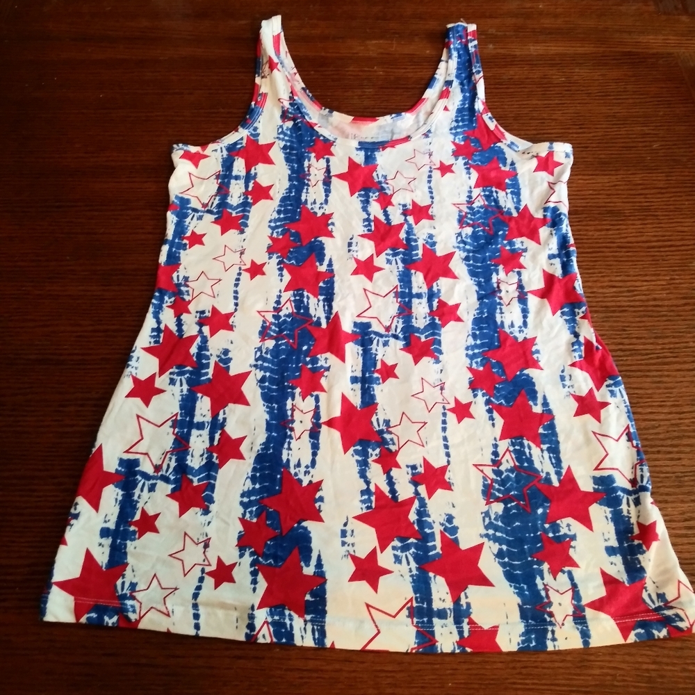 Colorful Starry Tank-Top - Picture 3 of 5